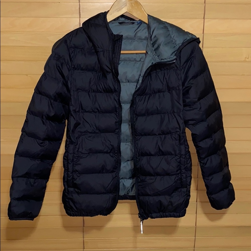 Reversible puffer jacket